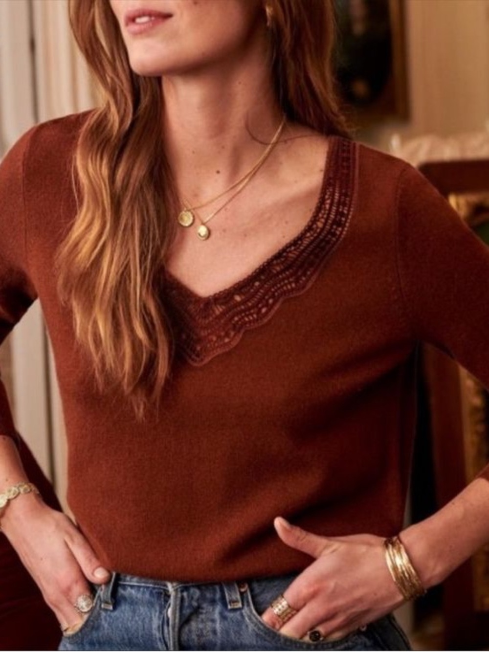 Sézane Janelle jumper